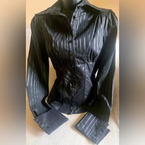 bebe Long Sleeve Blouse NWT Size S